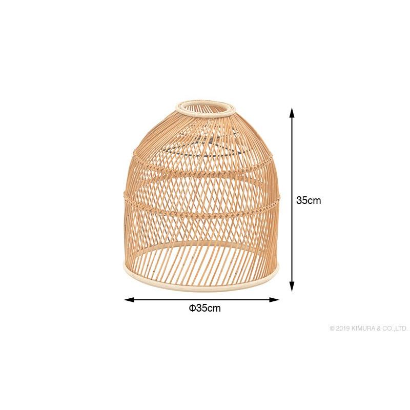 ペンダントライト おしゃれ アジアン 天井照明 ラタン P111ME｜landmark｜07
