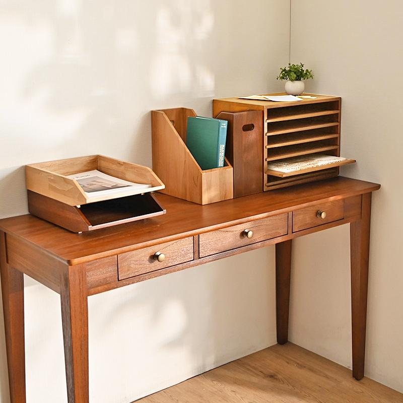 ファイルボックス おしゃれ A4 木製 チーク無垢材 ブックスタンド 収納 縦型 1個入り R033XP 爆買 |  | 07