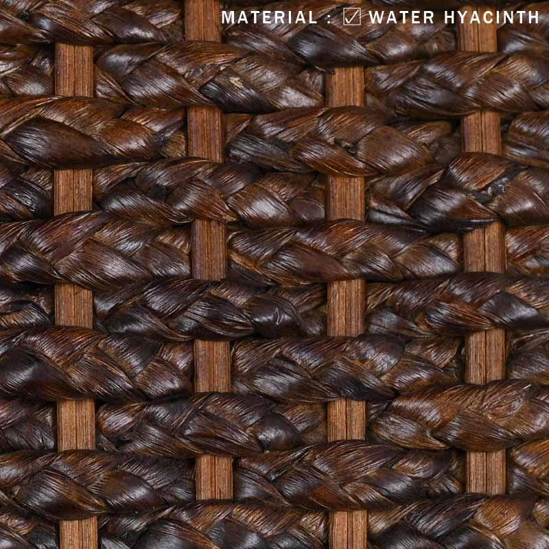 ダイニングチェア 2脚セット ウォーターヒヤシンス 木製 おしゃれ アジアン インテリア SET2-ACC350DK 爆買