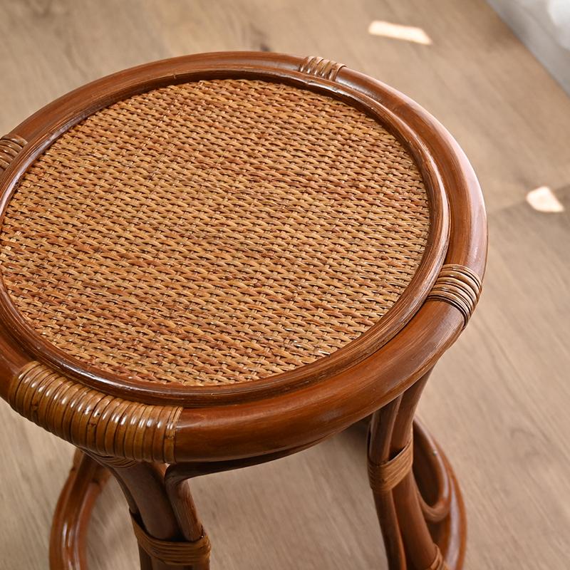 籐の椅子 スツール 腰掛け 脱衣所 脱衣場 玄関 和風 軽い 母の日 父の