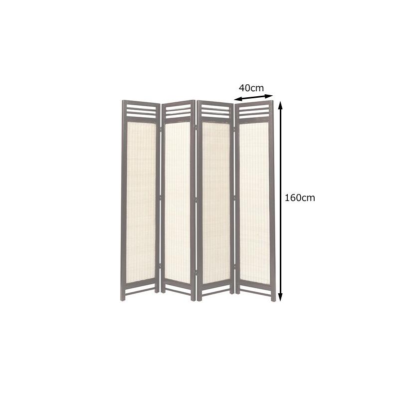 【ラタン製】 4連 パーテーション インテリア 間仕切り アジアン 雑貨 ウッド nsw704bl_800s_1.jpg