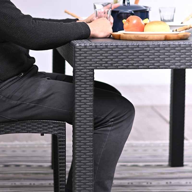 ガーデンダイニング5点セット ベランダ ガーデン 屋外 アウトドア