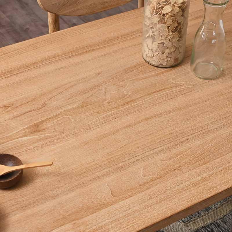 アジアン家具 ダイニングテーブル 140cm幅 ローダイニング 高さ60cm