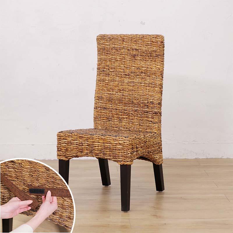アジアン家具 ダイニングテーブルセット 4人用 5点セット 120cm バナナ