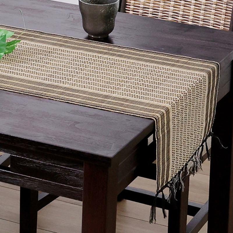 アジアン家具 ダイニングテーブルセット 4人用 5点セット 120cm バナナ