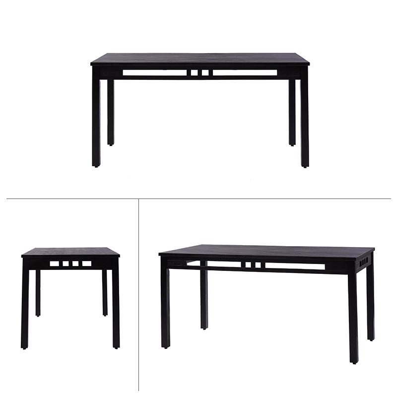アジアン家具 ダイニングテーブル 単品 150cm 4人用 OAデスク