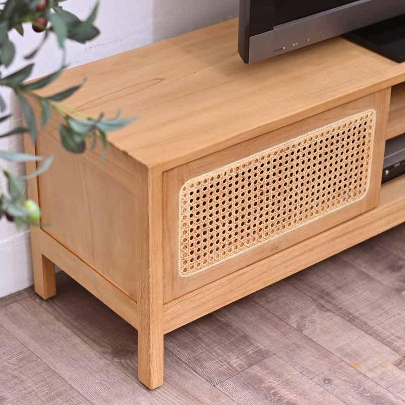 ラタンTVボード 160 ラタン ローボード 160cm 収納 テレビボード – ENEN