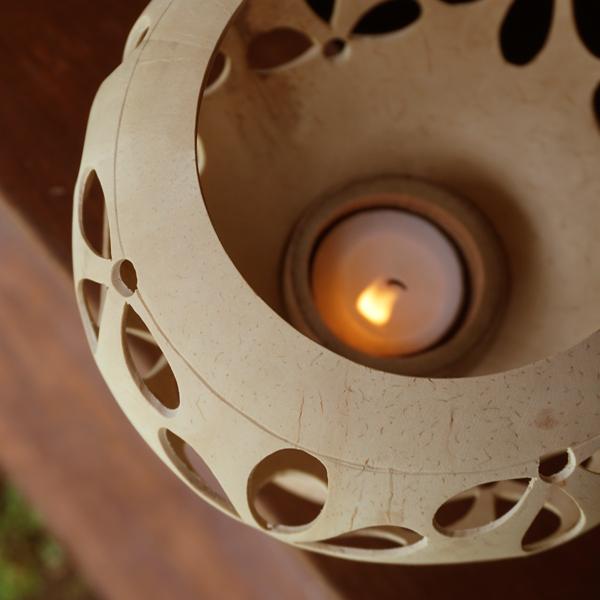 アウトレット アジアン雑貨 バリ キャンドルホルダー ココナッツ