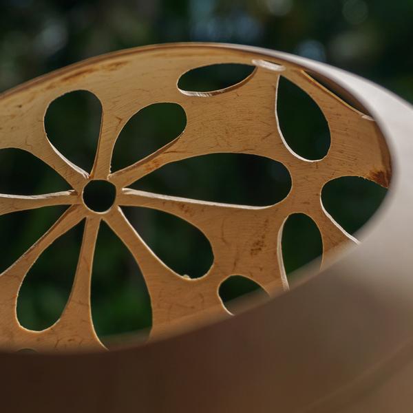 アウトレット アジアン雑貨 バリ キャンドルホルダー ココナッツ