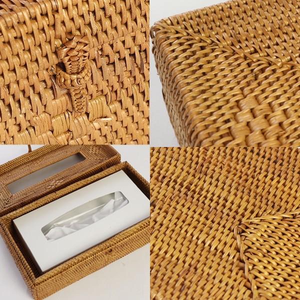 新品未使用 アタのティッシュケース 花柄 バリ島雑貨 アジアン雑貨 楽天市場】アタ製ティッシュケースカバー スタンダード