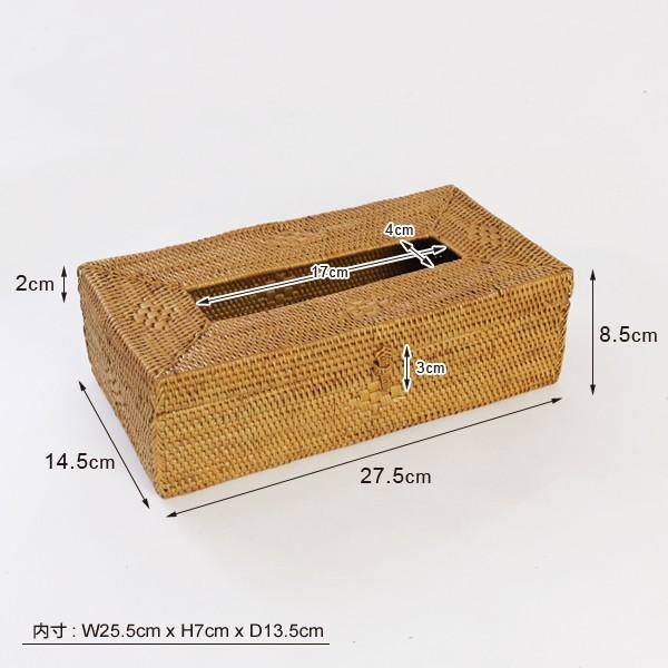 新品未使用 アタのティッシュケース 花柄 バリ島雑貨 アジアン雑貨 atai001main.jpg