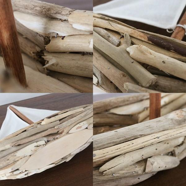 アジアン雑貨 ボート 木製オブジェ Z070832G 爆買 : ランドマーク