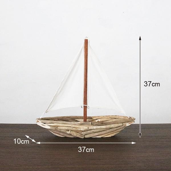 アジアン雑貨 ボート 木製オブジェ Z070832G 爆買 : ランドマーク