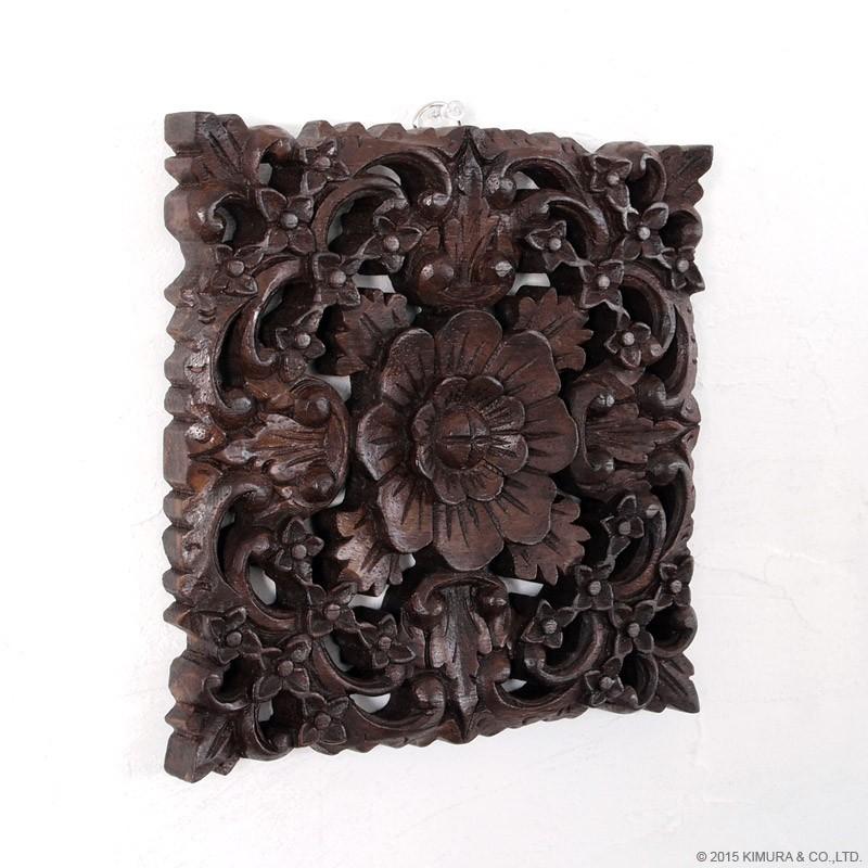 アジアン雑貨 バリ レリーフ 彫刻 デコレーション インテリア おしゃれ