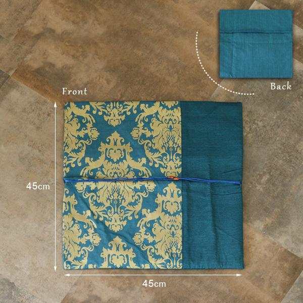 アジアンクッション アジアン雑貨 バリ クッションカバー 45×45 cm おしゃれ 大きめ