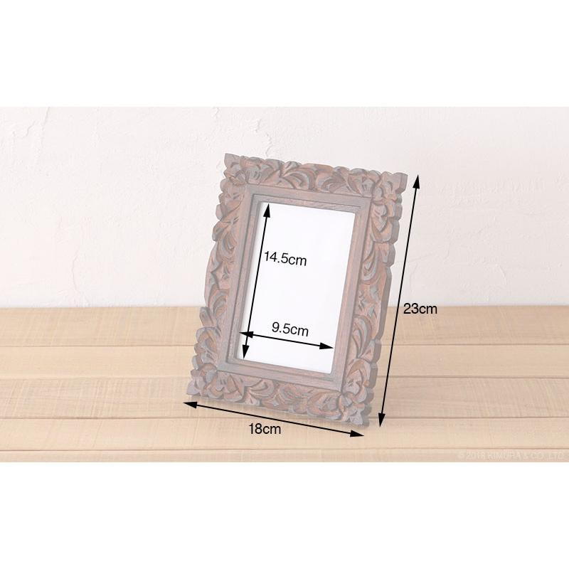 アジアン雑貨 バリ 写真立て フォトフレーム おしゃれ 壁掛け