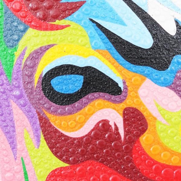 アウトレット ドットアート パネル バリ絵画 モダン 70×90cm 壁掛け 鹿