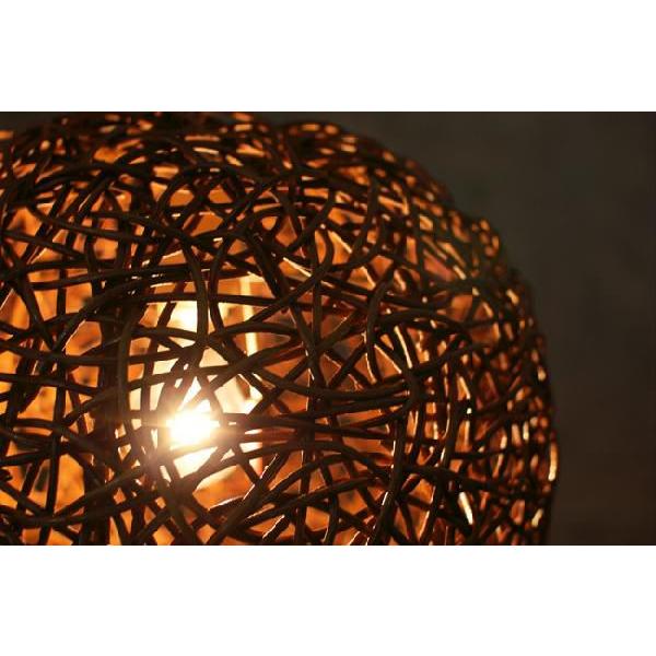 楽天市場】ランプシェード ペンダントライト 照明 ラタン 籐 編み込み