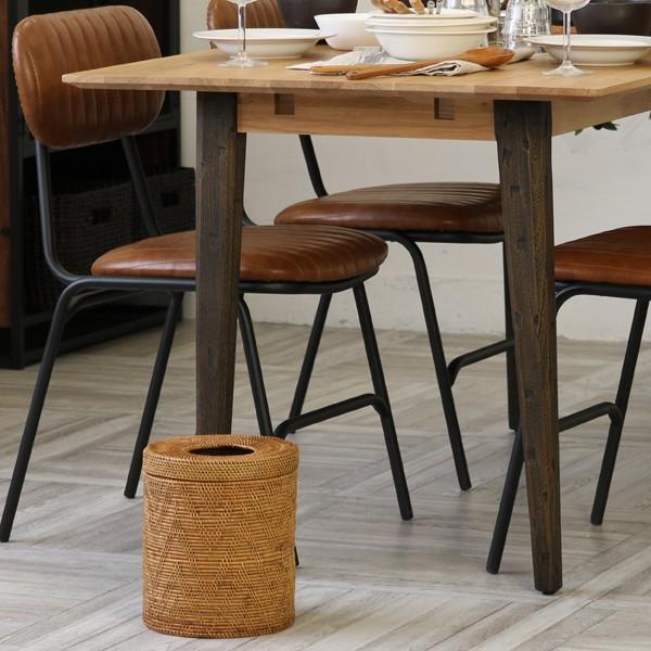 アジアン雑貨 バリ 収納ケース ゴミ箱 バスケット おしゃれ ラウンド