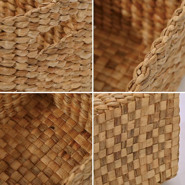 アジアン雑貨 収納カゴ 小物入れ バスケット Sサイズ ウォーター