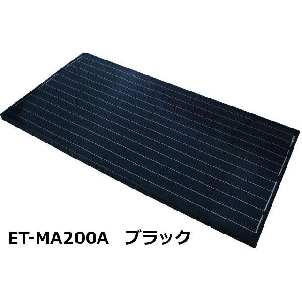 単結晶ソーラーパネル　ブラック仕様　太陽電池モジュール200W　TUV　CE　ROHS｜landp-store