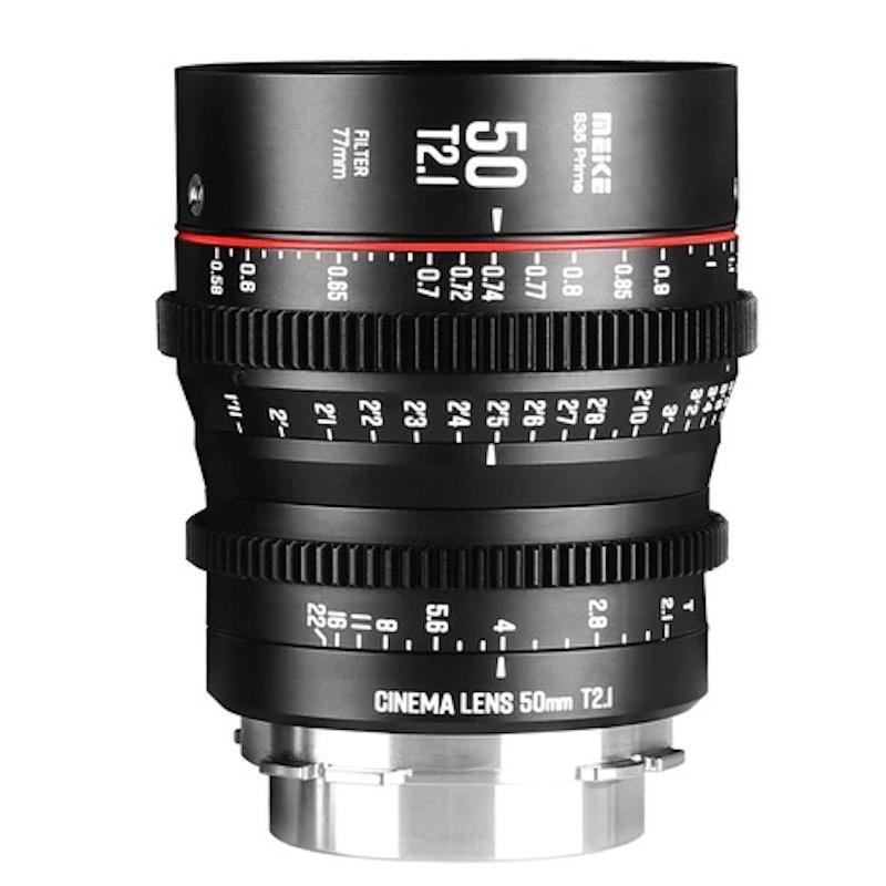 毎週更新 Meike MK-50mm T2.1 シネマレンズ (PLマウント)(21550001