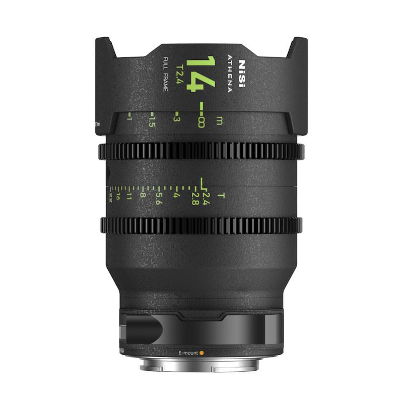 Nisi Athena prime 14mm Eマウント T2.4 シネレンズ Nisi ATHENA PRIME LENS 14mm T2.4 (E-Mount) ニシ アテナ プライム