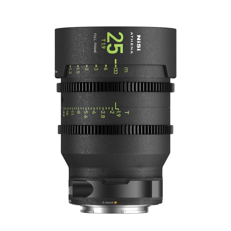 Nisi Athena prime 25mm T1.9 Sony Eマウント Nisi ATHENA PRIME LENS 25mm T1.9 (E-Mount) ニシ アテナ プライム