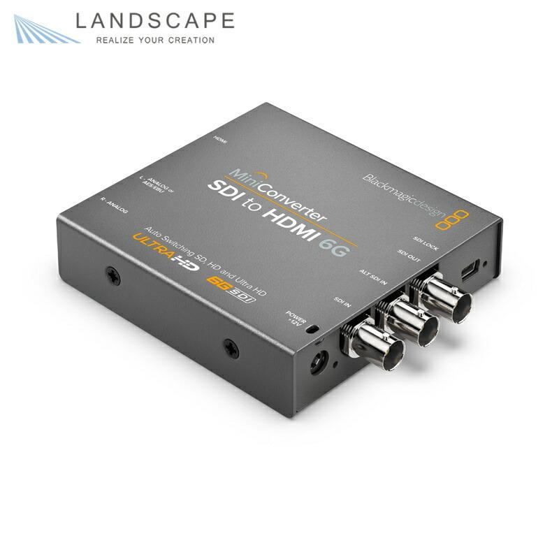 Blackmagic Design Mini Converter SDI to HDMI 6G〔CONVMBSH4K6G〕ブラックマジック ミニコンバーター_1