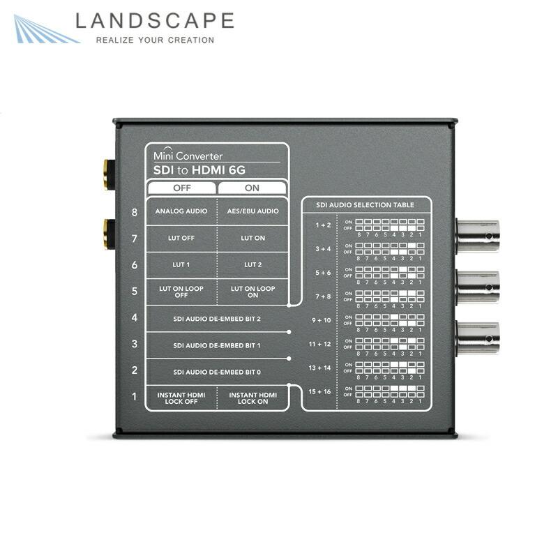 Blackmagic Design Mini Converter SDI to HDMI 6G〔CONVMBSH4K6G〕ブラックマジック ミニコンバーター_2