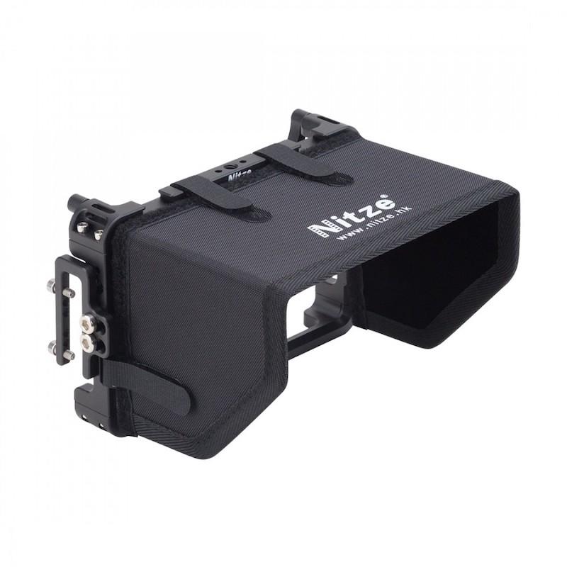 Nitze Portkeys LH5P/LH5PII専用ケージ サンフード、HDMIクランプ付き 