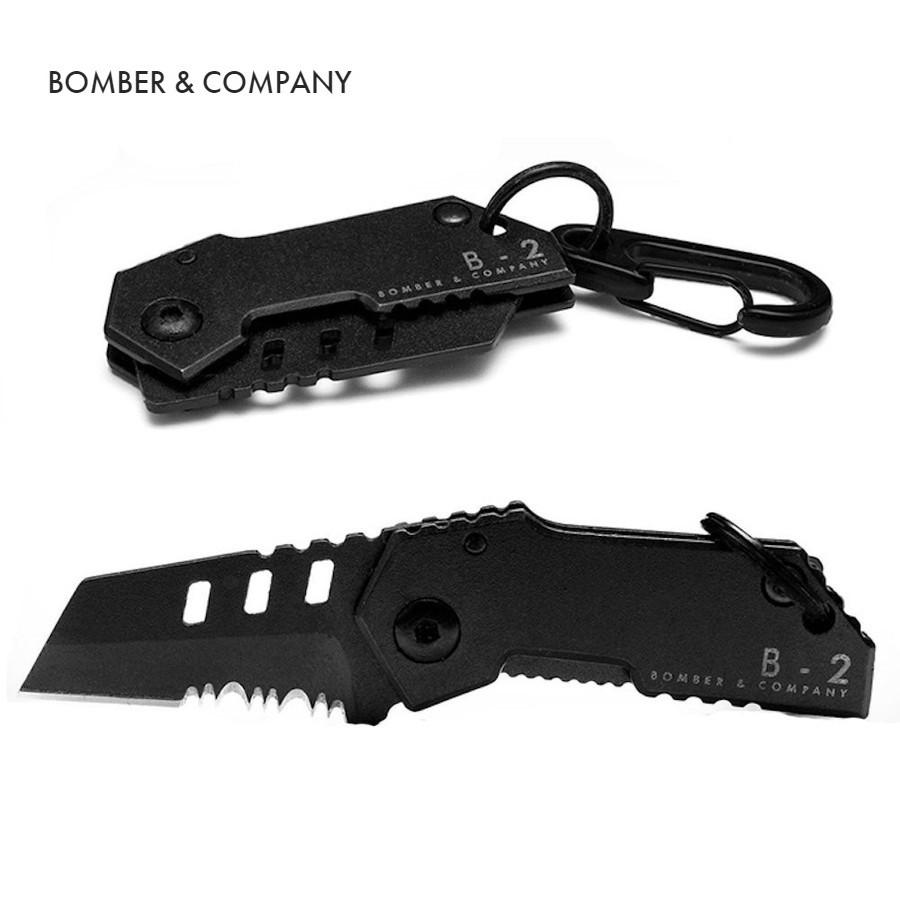 BOMBER & COMPANY 超コンパクト 折りたたみ式 サバイバル ナイフ BOMBER & COMPANY 超コンパクト 折りたたみ式 サバイバル ナイフ