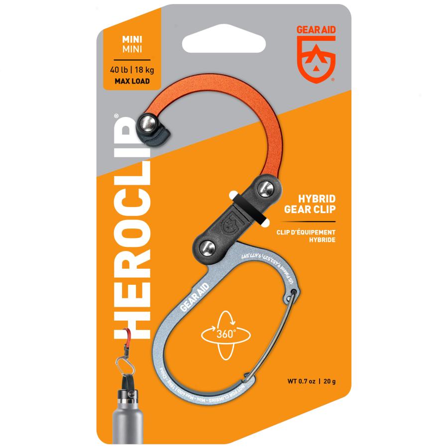HEROCLIP MINI ヒーロークリップ ミニ 静止荷重 18kg カラビナ型フック