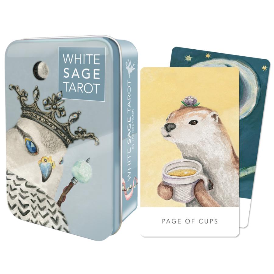 タロットカード 動物 ライダー ウェイト版 ホワイトセージ 缶入り 日本語解説書付き 初心者セット 占い 美しい B086q1x791 Lang By Aca 通販 Yahoo ショッピング