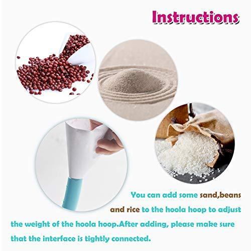 子供用のフラフープ取り外し可能な調節可能な重量 サイズの2つのプラスチック製子供フラフープ フラフープゲーム フィットネス 体操 ダンス ペットトレー S 12 Lanihonua 通販 Yahoo ショッピング
