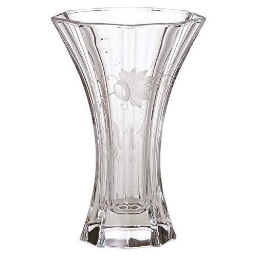 エルベクリスタル(Elbe Crystal) 花瓶「ジュリア」21cm クリア