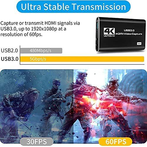 半額sale Pc映像 オーディオ関連機器 Sunnym 4kキャプチャ カード Hd ループ付きusb3 0ライブレコーディング ビデオキャプチャと互換性があり ビデオ録画 ゲームのライブキャプ Www Threeriversofs Com