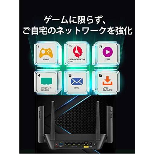 大特価!! リンクシス MR9000X AC3000 メッシュゲーミングルーター WiFi