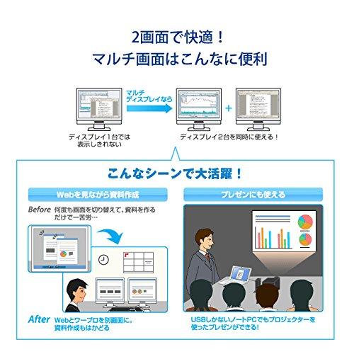 I-O DATA マルチ画面 USBグラフィック DVI-I/アナログRGB対応 WUXGA/フルHD対応 USB2.0接続 USB-RGB/D2｜lanihonua｜07