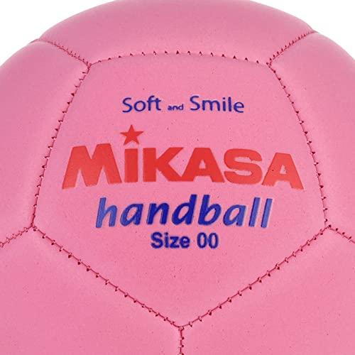 ミカサ(MIKASA) スマイルハンドボール 00号(直径14cm・レジャー用)マシン縫い ピンク STPEH00-P 推奨内圧0.20~0.30(k｜lanihonua｜07