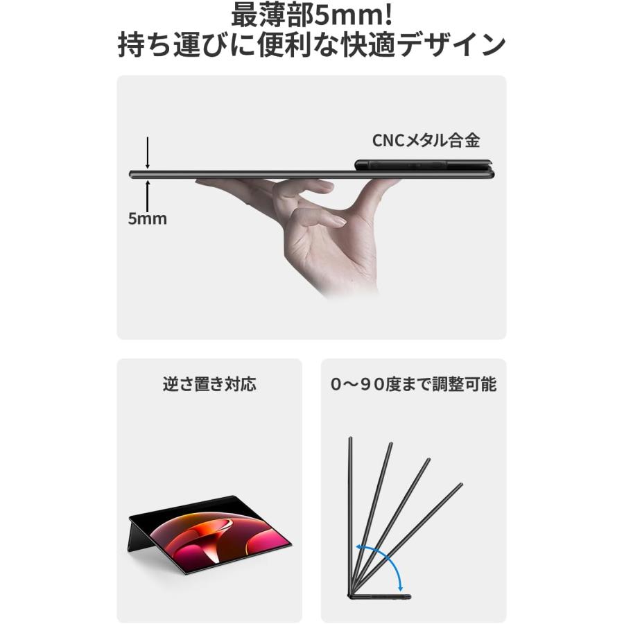 EHOMEWEI 【法人限定商品】モバイルモニター 有機EL LO-133PF 13.3
