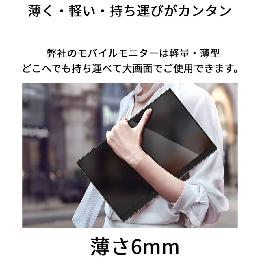 EHOMEWEI モバイルモニター EHOMEWEI RO-160NU 16インチ 高性能 4K 高