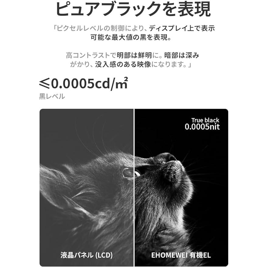 EHOMEWEI モバイルモニター RO-160PU 16インチ 高性能 4K EHOMEWEI モバイルモニター RO-160PU 16インチ 高性能 4K