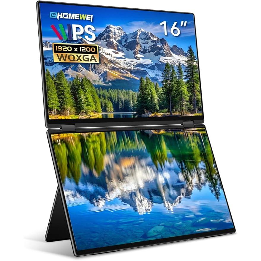 TG105 EWEI製 16インチ モバイルモニタXQ-160NF EHOMEWEI モバイルモニター EHOMEWEI XQ-160NF デュアルモニター