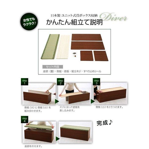 ユニット式畳 ボックス収納 日本製 1体 90タイプ |  | 06