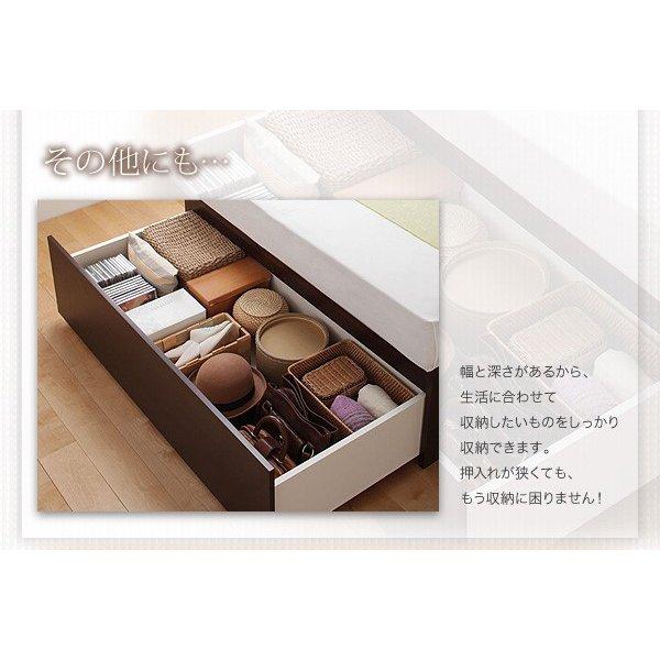 お客様組立 布団が収納できるチェストベッド ベッドフレームのみ セミダブル |  | 06