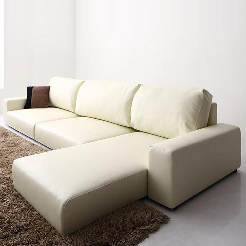 フロアソファ フロアコーナーカウチソファ ソファ ロータイプ 3人掛け