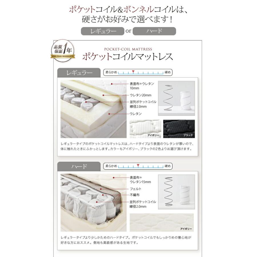 フロアベッド ダブル フランスベッド マルチラススーパースプリングマットレス付 | フランスベッド | 10