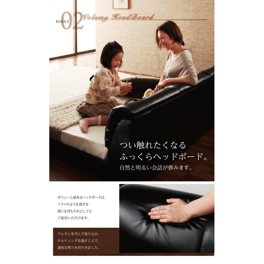 フロアベッド ダブル フランスベッド マルチラススーパースプリングマットレス付 | フランスベッド | 05