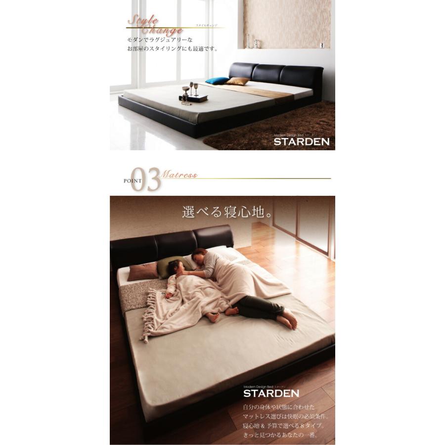 フロアベッド ダブル フランスベッド マルチラススーパースプリングマットレス付 | フランスベッド | 07